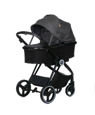 Коляска детская 2в1 BabyZz В102, серая